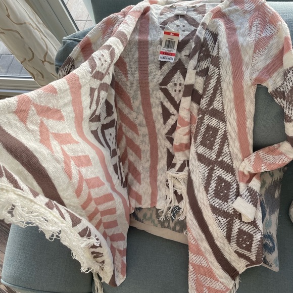 Aztec printed cardigan NWT - Picture 2 of 4